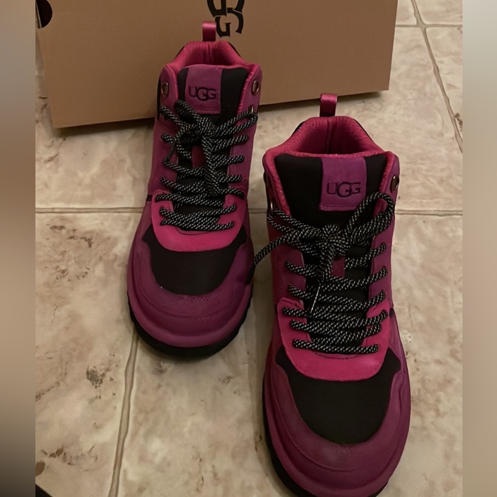 Ugg Highland Hi Heritage Boots Pinot Berry